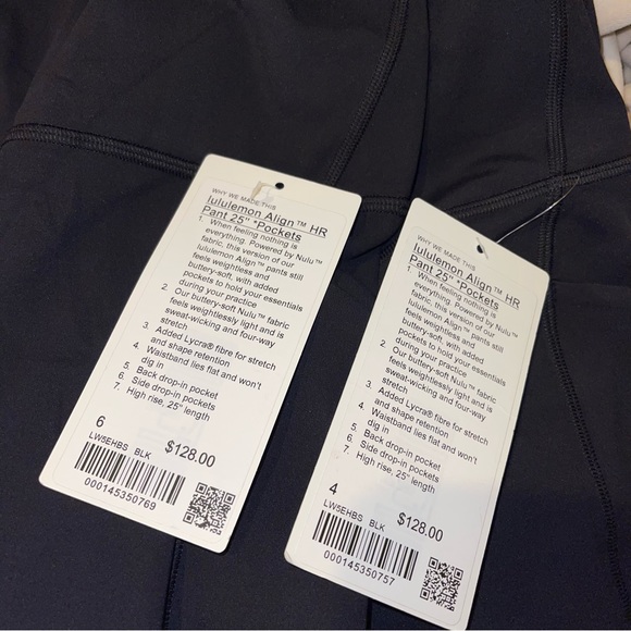 NWT Lululemon Align High Rise Pant with Pockets 25" - Picture 4 of 9